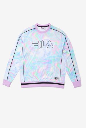 FILA Ridge Crew Sweatshirts Multicolor,Mens Clothing | CA.TGPBCV396